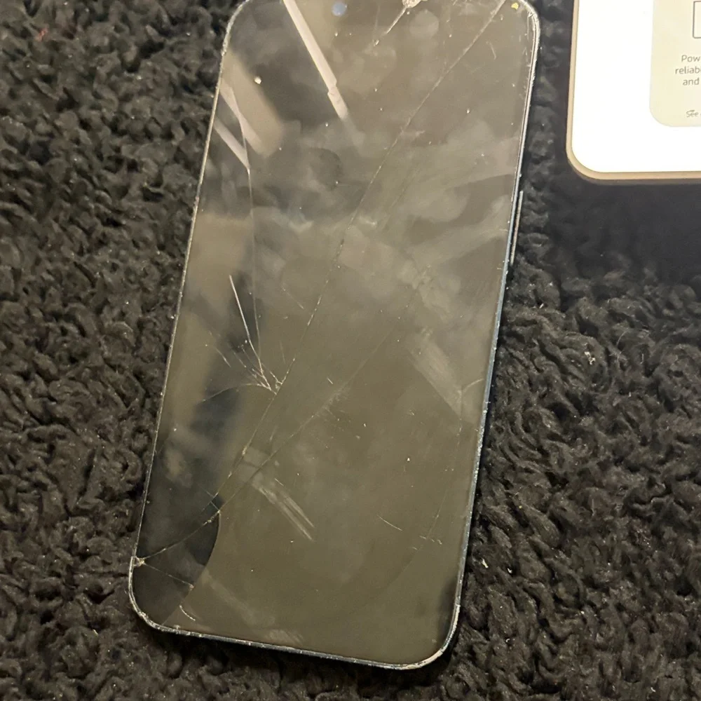 Apple Black Smartphone